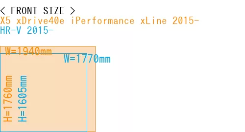 #X5 xDrive40e iPerformance xLine 2015- + HR-V 2015-